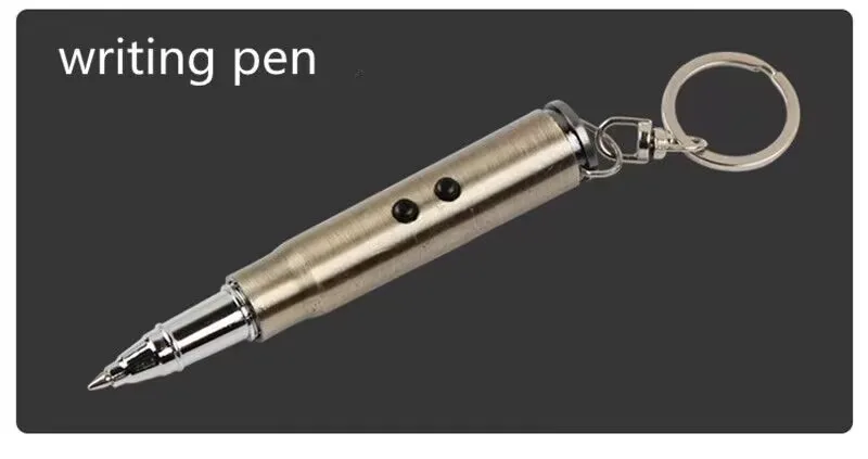 10 قطعة رصاصة الليزر القلم الأشعة تحت الحمراء مفتاح سلسلة مصباح يدوي LED الإضاءة هدية مصباح يدوي عصا درع ستينغر التكتيكية القلم