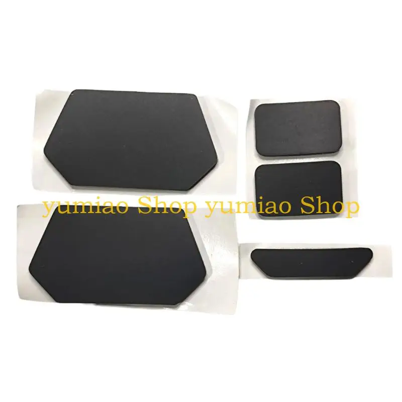 587B Nonslip Rubber Base Pad Auto-Adhesive Silicone Shockproof Protective Pad for Logiteches G910 And Office Use