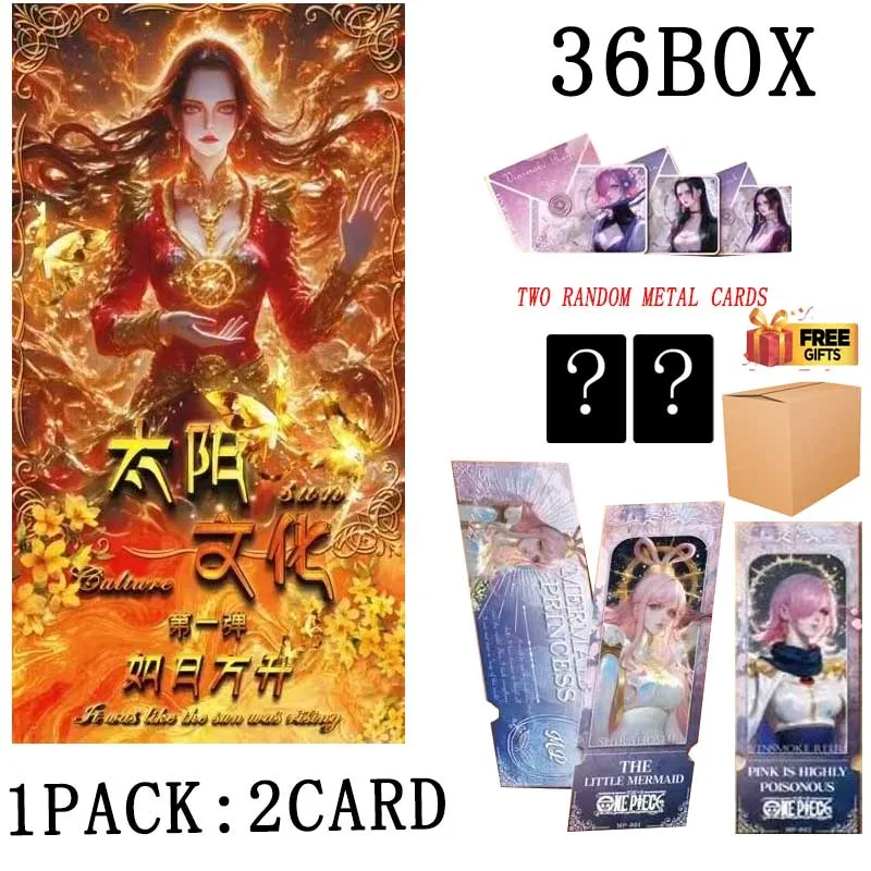 

Аниме One Piece, оптовая продажа, коллекция Тайян Вэньчуан, серия Sun'S Ascent, волна, 1 стандартный размер, бустерная коробка, подарок на день рождения для взрослых