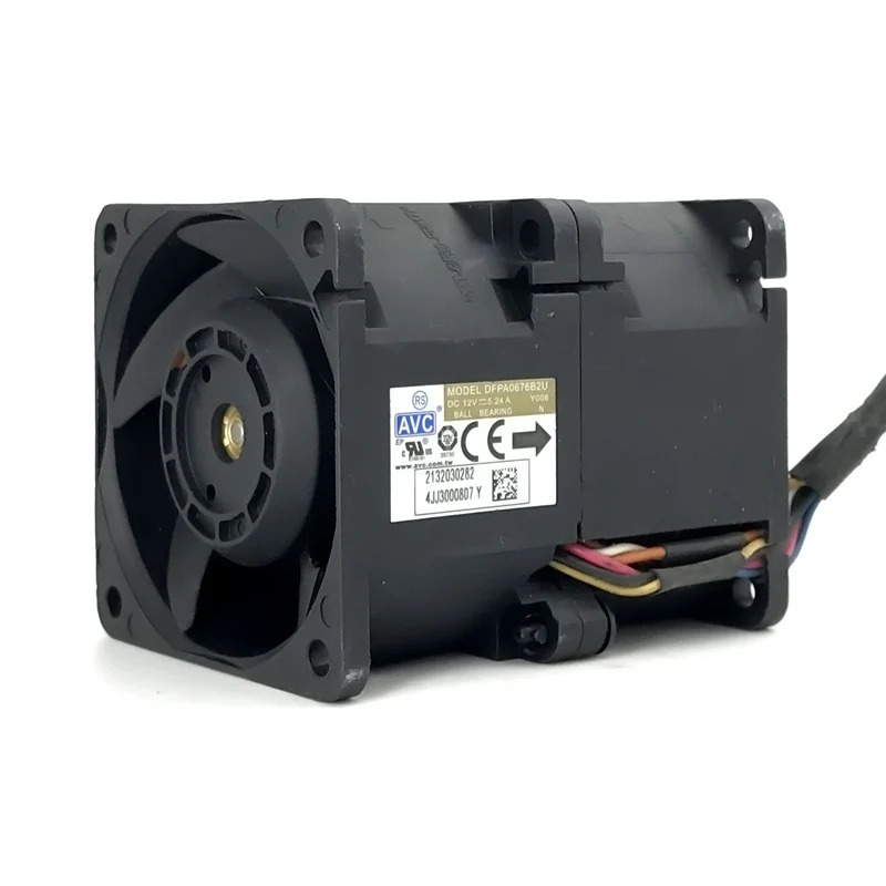 ORIGINAL DFPA0676B2U 12V 5.24A 6076 60*60*76mm NEW COOLING FAN RADIATOR