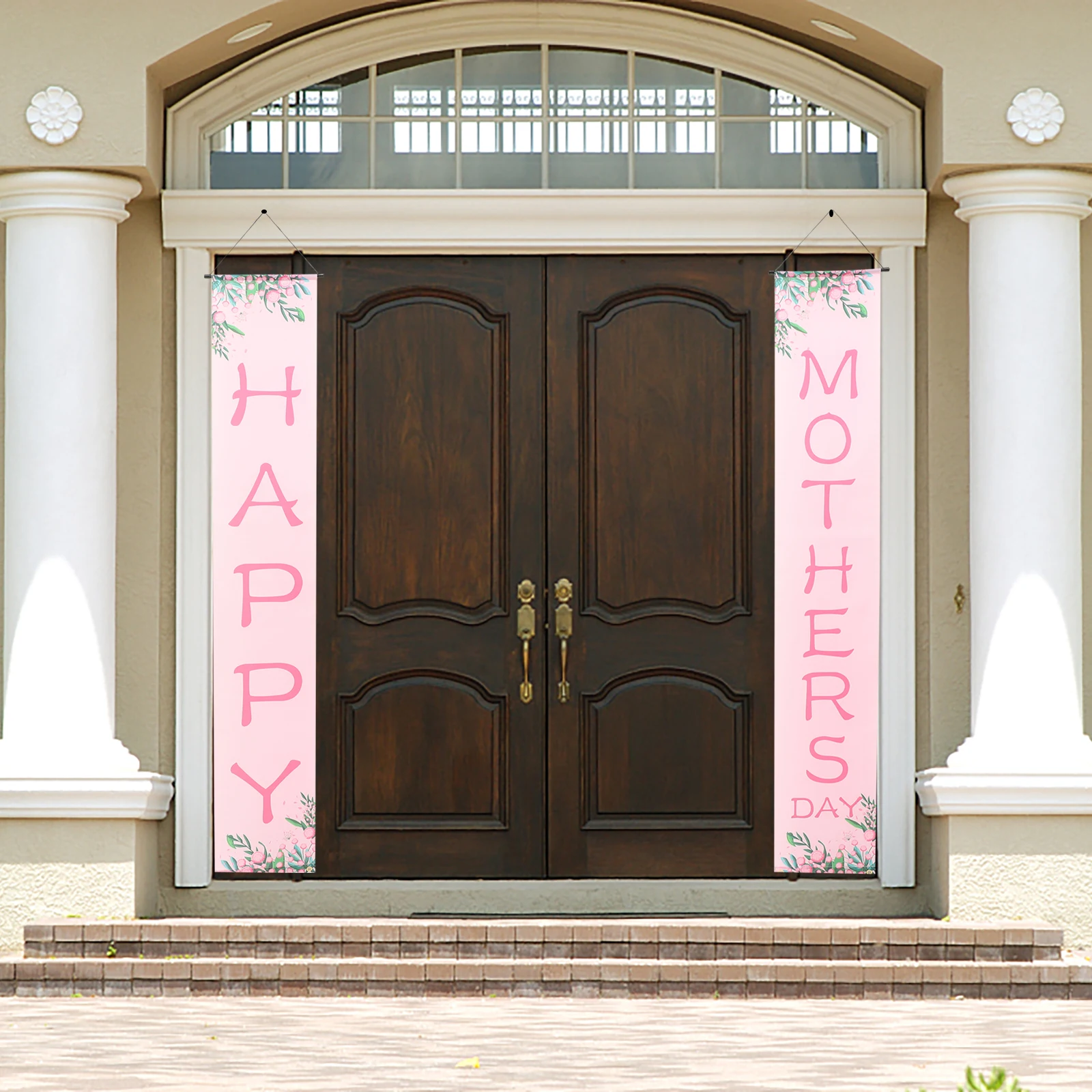 

Mother's Day Banner Family Decorations Wall Hanging Supplies Layout Props Polyester Banners nament Party Decoration DIY