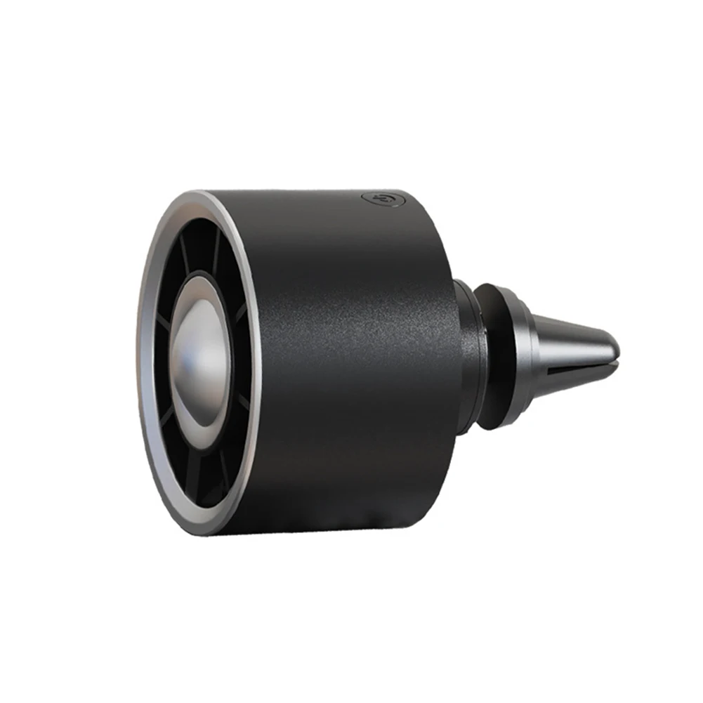 

Compact Car Accessory Car Mini Fan Summer Road Trips Automobile Air Vent Fan Easy Installation Car Fan LED Lighting Fan