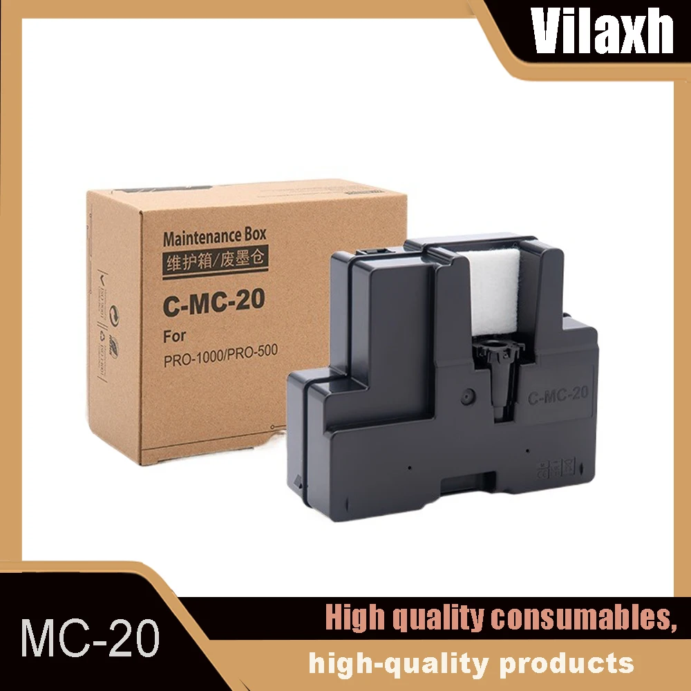

1PCS MC-20 0628C002AA Maintenance Box Waste Ink Tank for CANON iPF PRO-1000 PRO-1100 PRO-500 / PRO1000 PRO1100 PRO500
