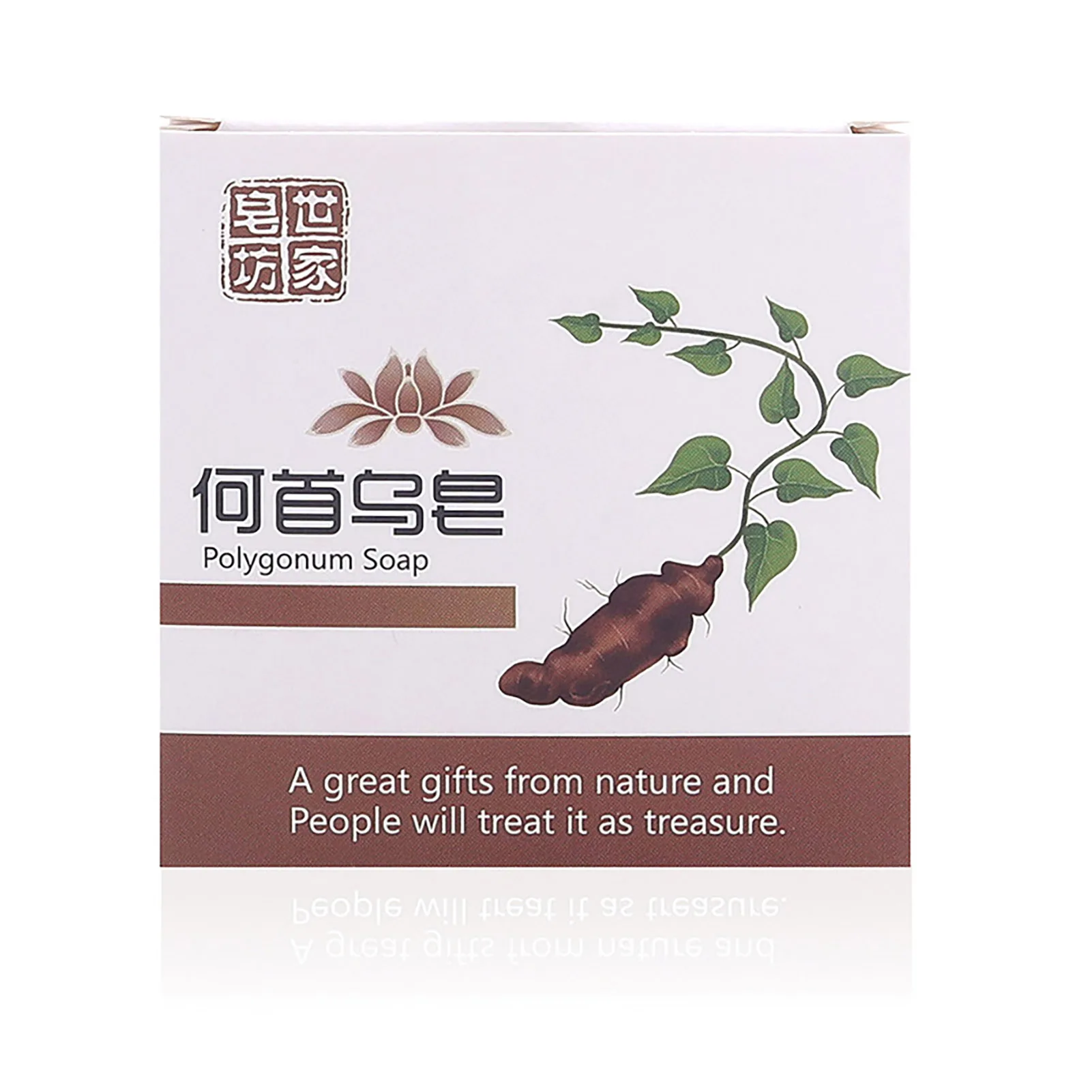 Polygonum Anti-fall Shampoo Soap Hair Follicle Improving Hair Loss Prevention Soap n Women Daily Hair Care