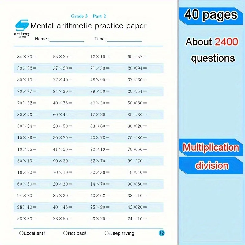 Mathematics Textbook Addition Subtraction Card Teaching for Kids Children Kindergarten Early Education Exercise Book Multiplicat