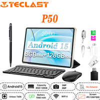 Teclast P50 2025 Tablet unisoc P50  8-core 1.6GHz 14GB(6GB+8GB)RAM 128GB ROM 10.95inch 1280x800iPS WIFI 8000mAh Type-C 13MP+5MP