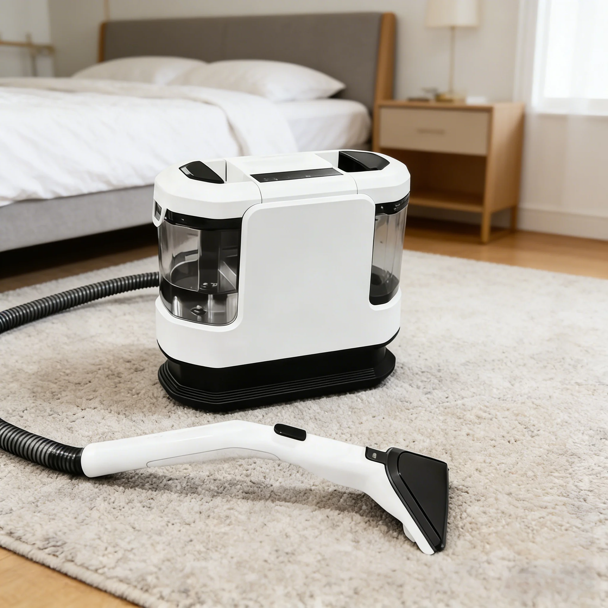 Professional Smart Multi Mode Upholstery Portable Sofa Fabric Spot Cleaning Device Steam Vacuum Carpet Cleaner Machine
