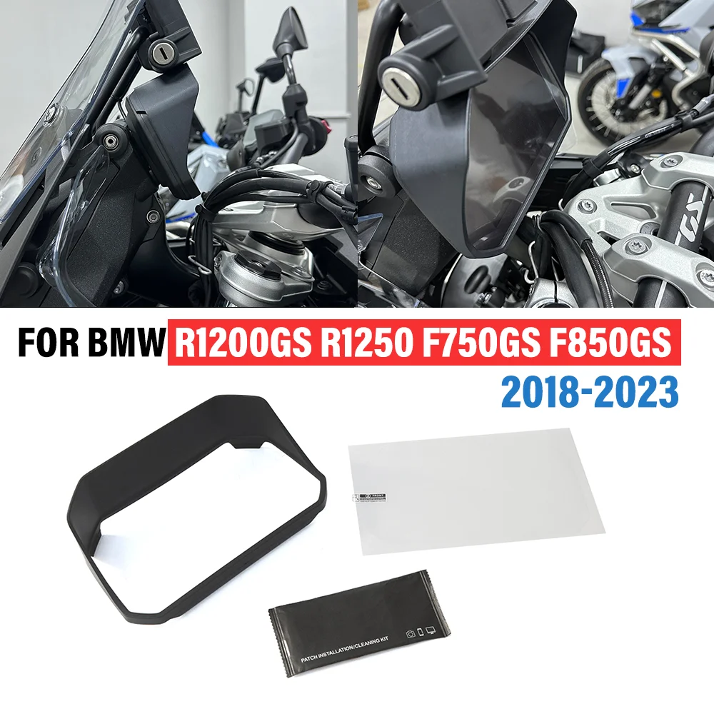 

Приборная панель мотоцикла, солнцезащитный козырек, крышка прибора, защита экрана, подходит для BMW F750GS F850GS R1200GS R1250 2018-2023