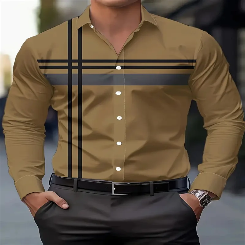 European and American men's black casual shirt with red striped cuffs - machine washable, solid color background, non stretchabl