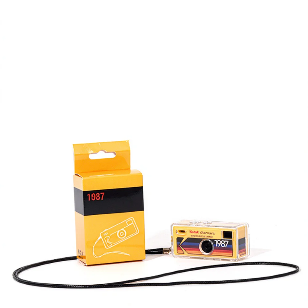 Transparent Crystal Housing For Kodak 1987 Mini CCD Camera Case Protective Cover Scratch Proof Skin Guard Kit