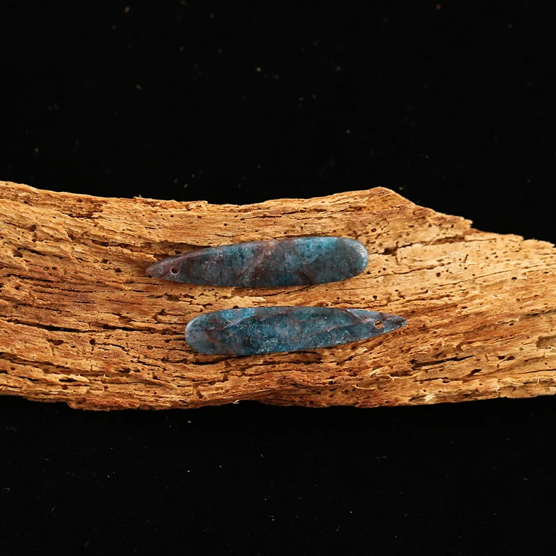 B&F Lanling Grey Earring Beads for Jewelry Making, Handmade Natural stones beads, Stones for jewelry Making Supplies