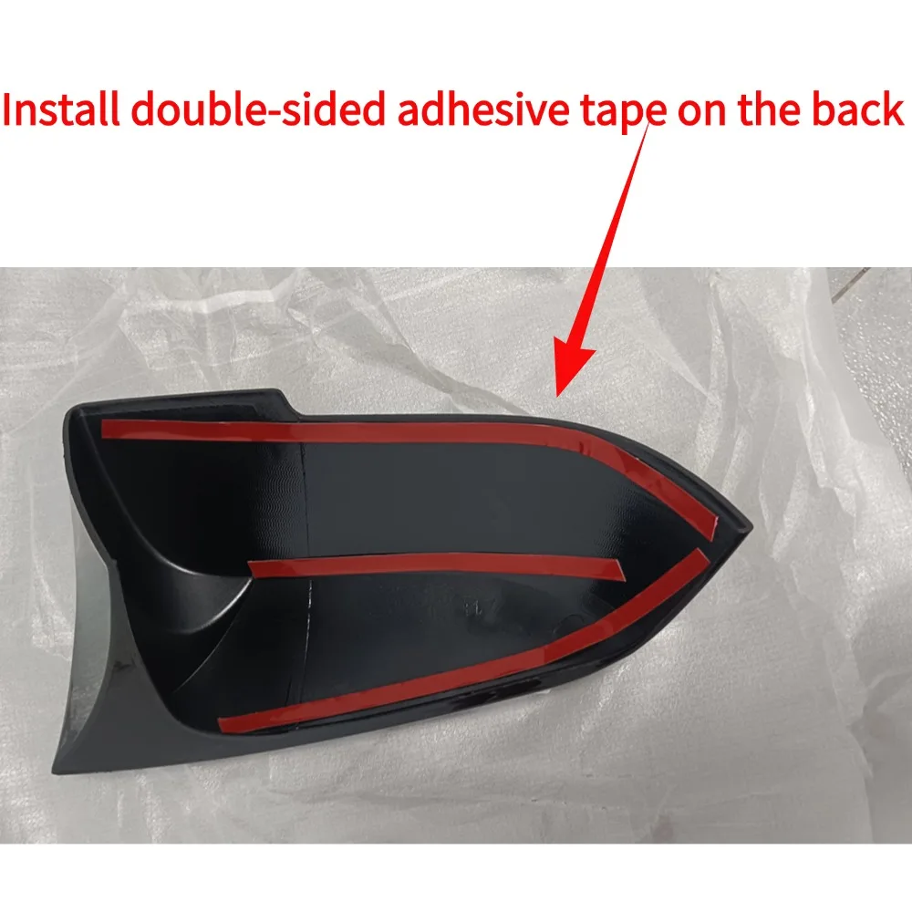 For BMW 1 2 3 4 Series F20 F22 F23 F30 F31 F32 F33 F34 F36 2012Glossy Black Carbon Fiber Mirror Cover -UP Look Replacement S