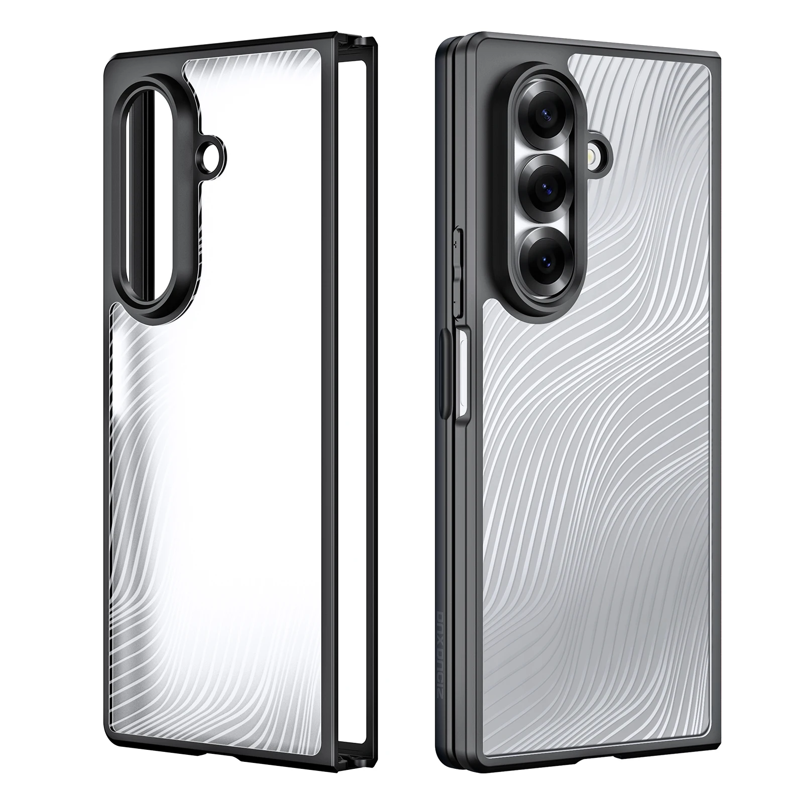 حافظة DUX DUCIS المغناطيسية لهاتف سامسونج Z Flip 7/Z Fold 7، غطاء شفاف مقاوم للصدمات، مضاد للخدش وحماية نحيفة