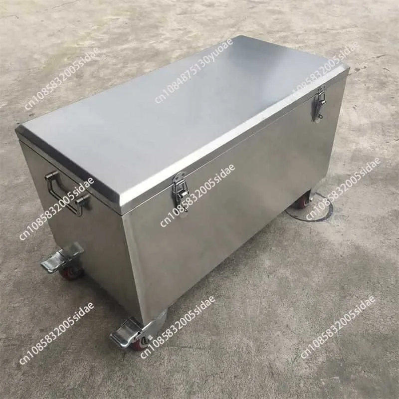 Stainless Steel Hardware Tool Box Industrial Grade Portable Customized Storage Box for Auto Repair and Home Use