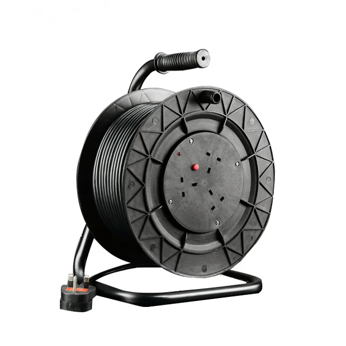 Electric Extension Power Cord Retractable Cable Reel