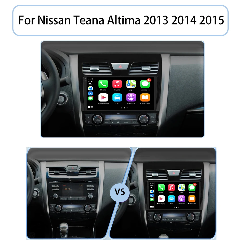 Autoradio For Nissan Teana Altima 2013 - 2015 Carplay Android Auto Wireless Car Radio Player Autoradio Multimedia Automotive Car