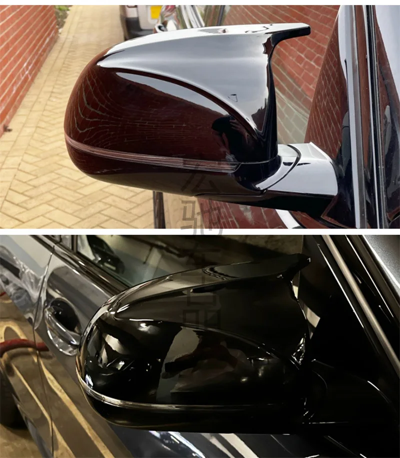 

X3 G01 2Pcs ABS Latch Car Door Side Rearview Mirror Cover Auto Styling Accessories For BMW 2018 2019 2020 2021 2022 2023 2024