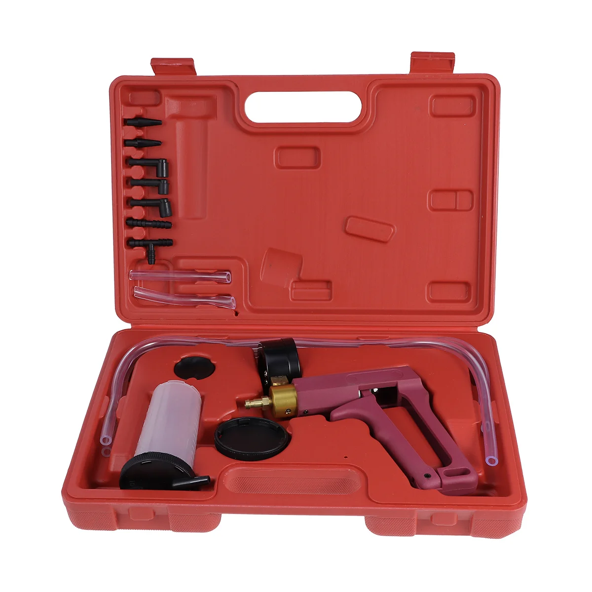 Portable Vacuum Pump for Car Brake Oil Replacement and Vacuum System Leak Detection Tool Compatible with All Vehicle Models