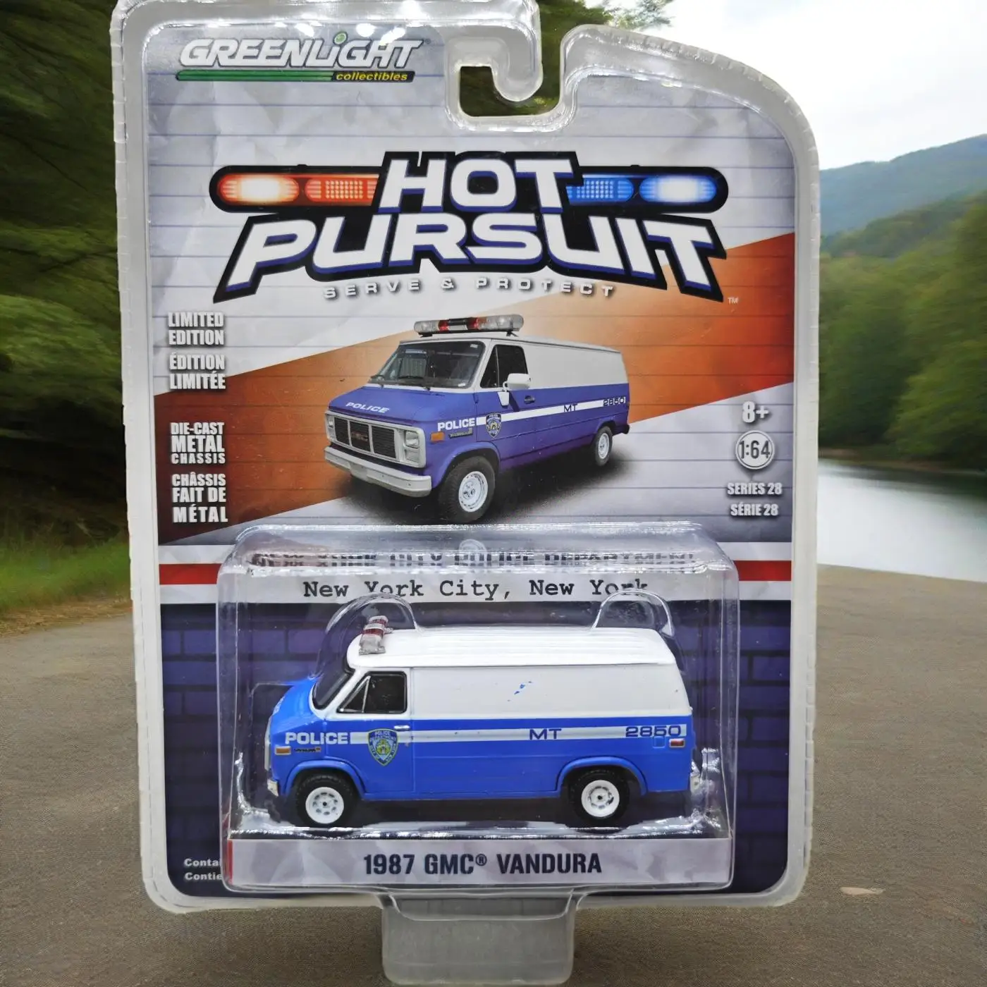 

GreenLight 1:64 1987 GMC Vandura сплав микро модель автомобиля коллекция украшения автомобиль игрушка в подарок