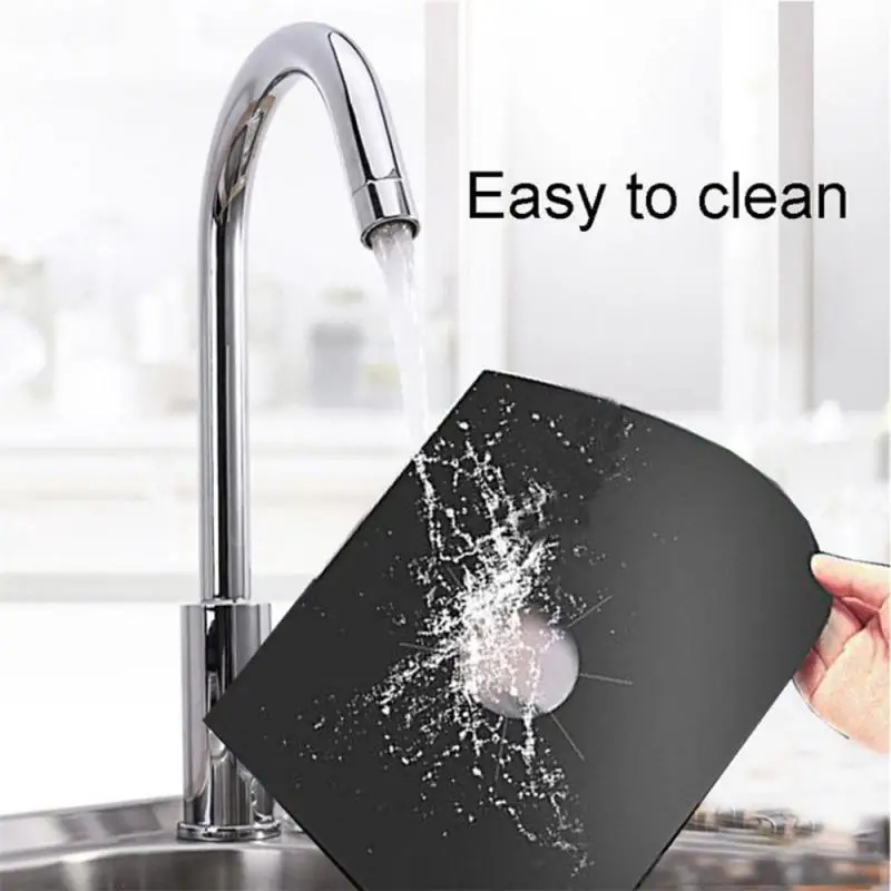 1/2/4pcs/set Gas Stove Protectors Cooker Cover Liner Clean Mat Pad Gas Stove Stovetop Protector For Kitchen Cookware Accessories