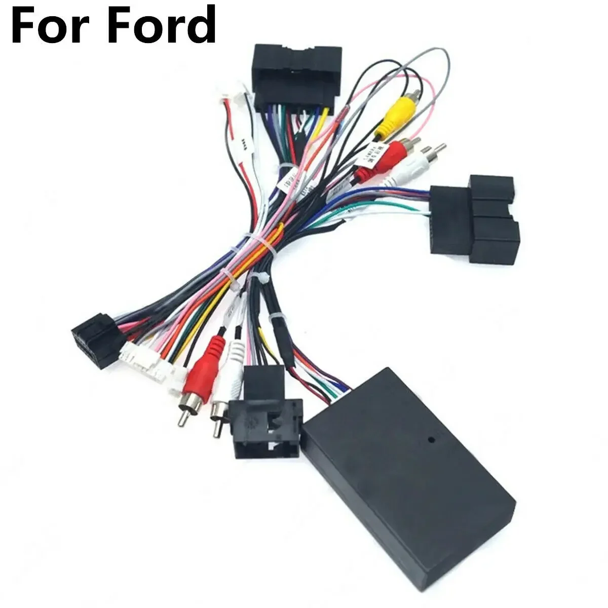 Car radio Power Cable Adapter Canbus Box  For Ford Focus 2012-2017 F150 Ranger Harness Wiring Cables Car Radio Power Cable