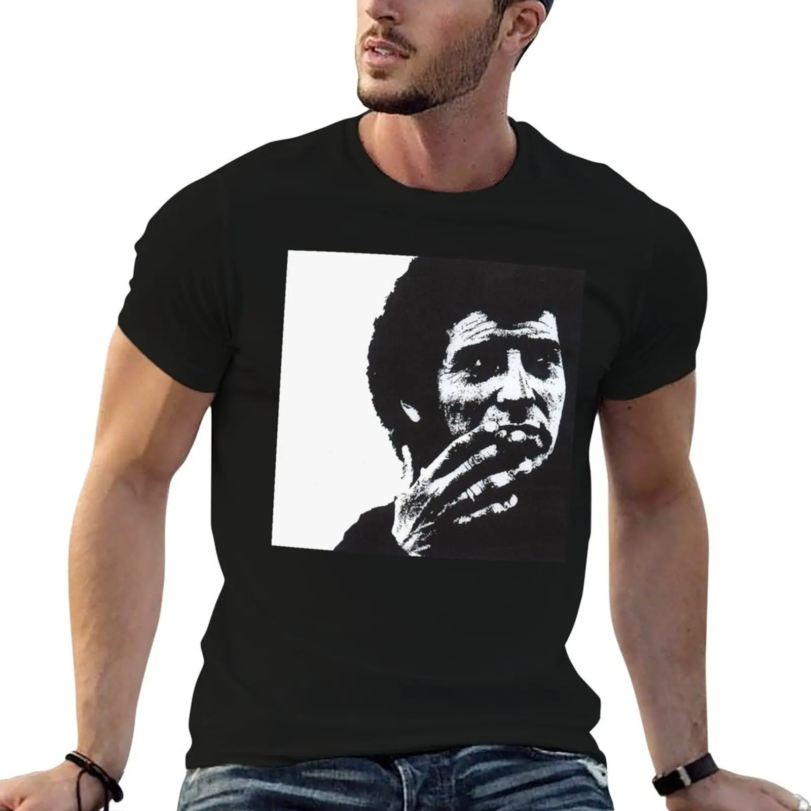 Victor Jara T-Shirt man t shirt anime clothes graphics customs design your own mens t shirt