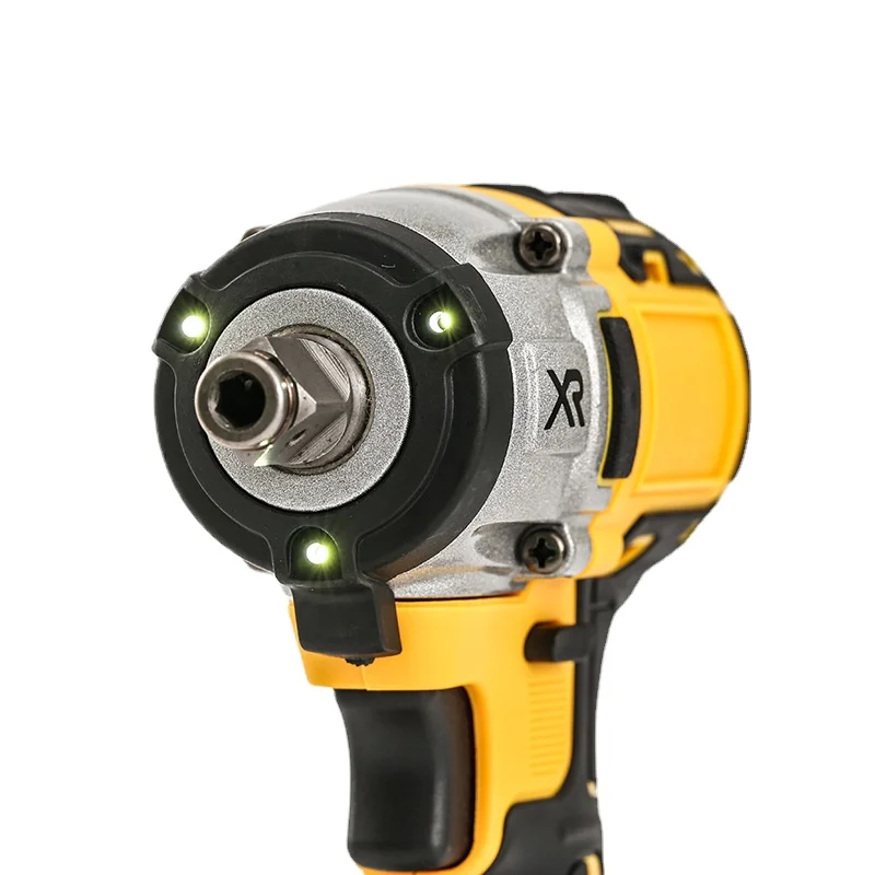 520NM Electric Impact Wrench Brushless Cordless Electric Wrench 1/2 Inch 18V Rechargeable Screwdriver Power Tools