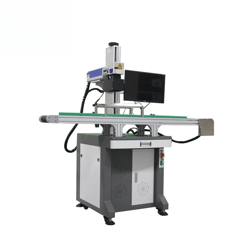 Industrial UV Laser Marking Printing Machine with CCD Camera Automatic Visual Positioning System