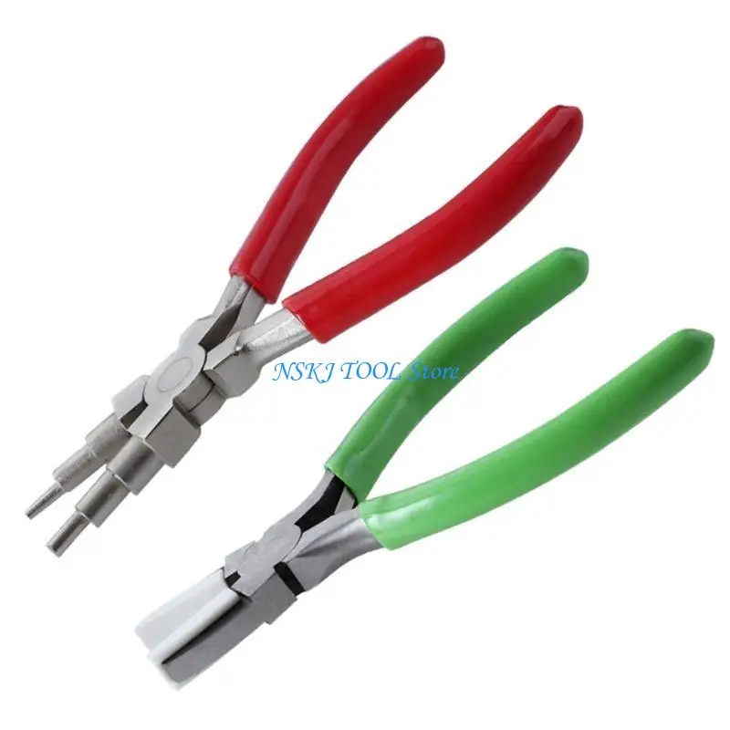 

L8RC Jewelry Pliers Bail Making Plier for Making Wire Coils and Loop Rust Resistant