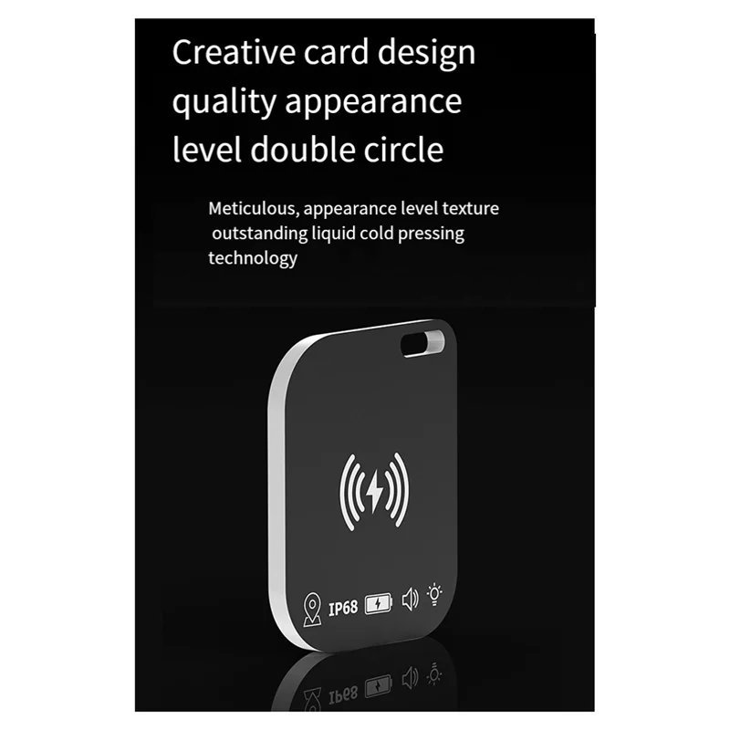 ABJF-Wireless Charging Smart Tag Wallet Tracker для чемодана, сумки, IPX68, водонепроницаемый трекер