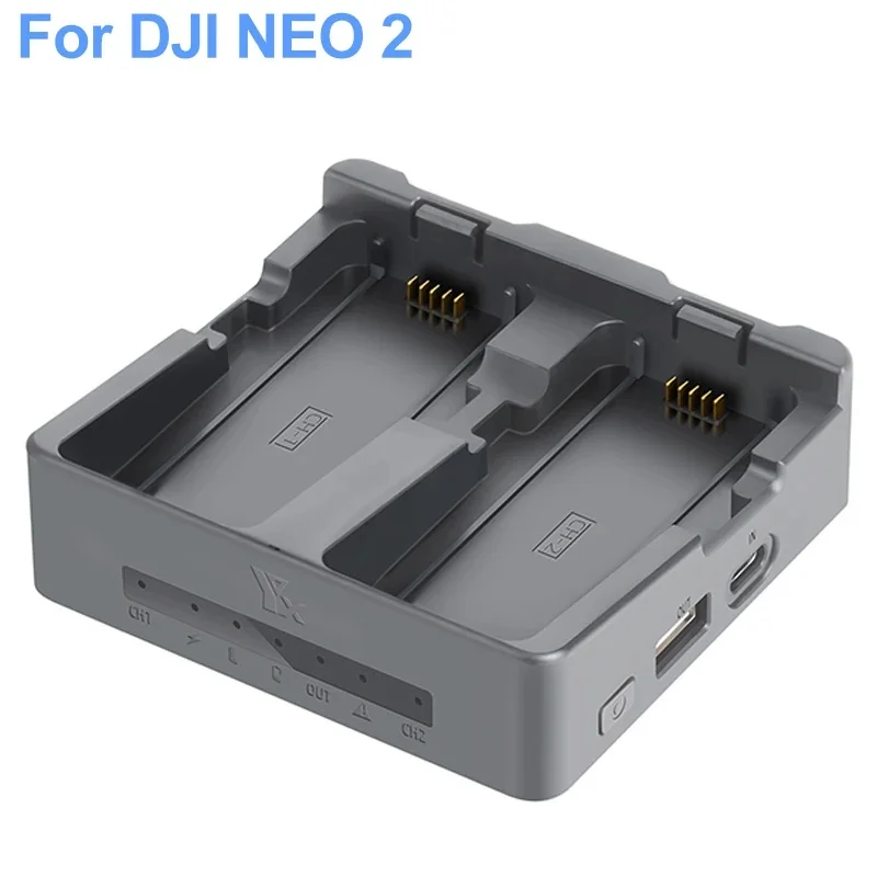 NEO 2 Fast Charging Hub Battery Intelligent Charger For DJI Neo 2 Charging Butler Power Bank For DJI Neo 2 Drone Accessories ﻿
