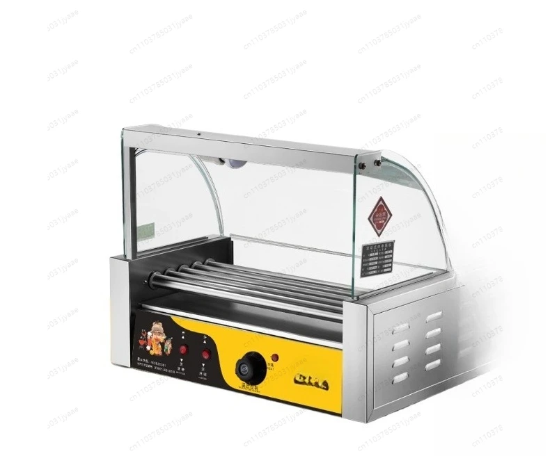

Commercial Automatic 304 Stainless Steel Sausage Maker Taiwan Electric Miniature Commercial Ham Hotdog Roaster Machine