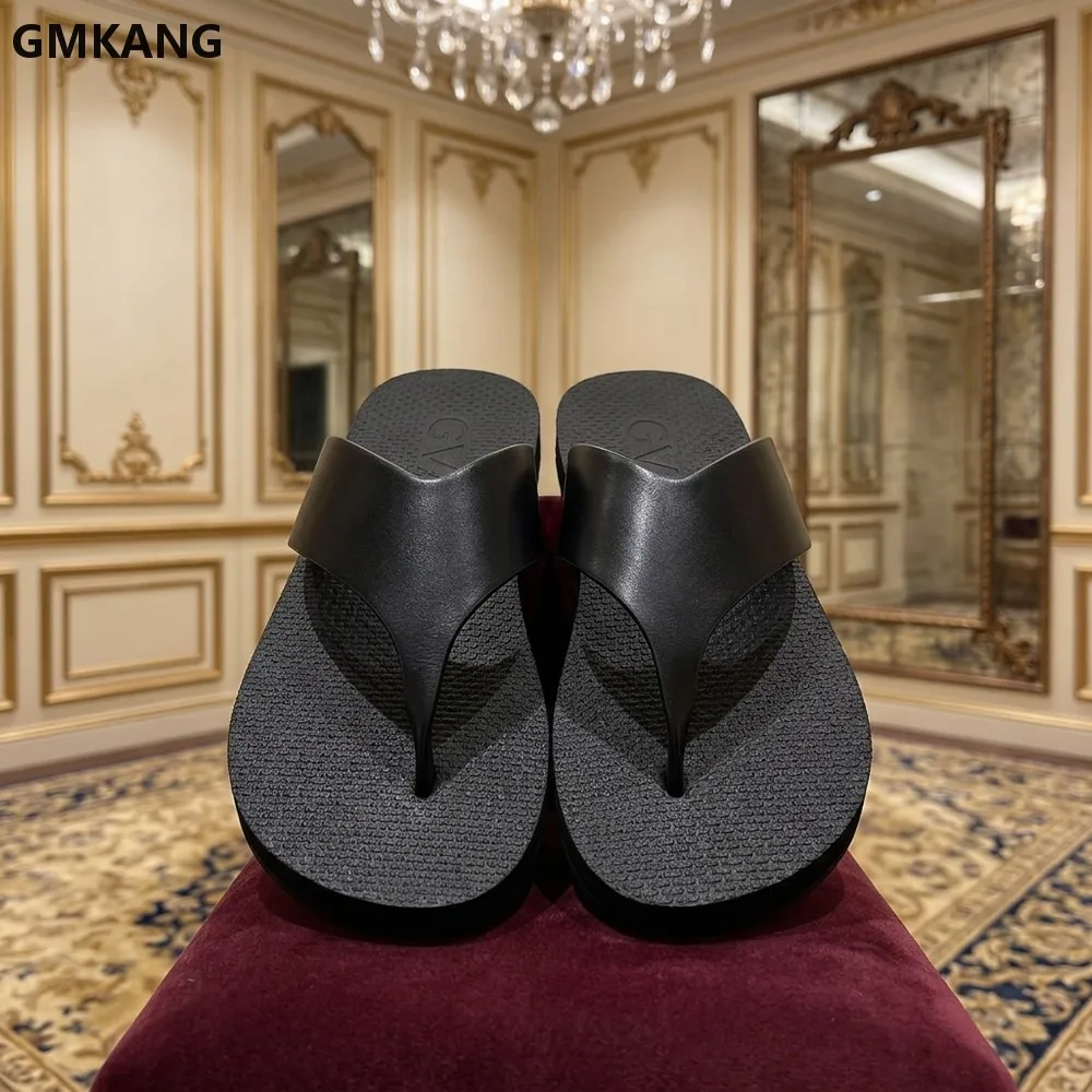 Summer Flat Sandals Women Comfort Outdoor Slides Lightweight Cute Round Toe Beach Flip Flops Casual Walking Shoes