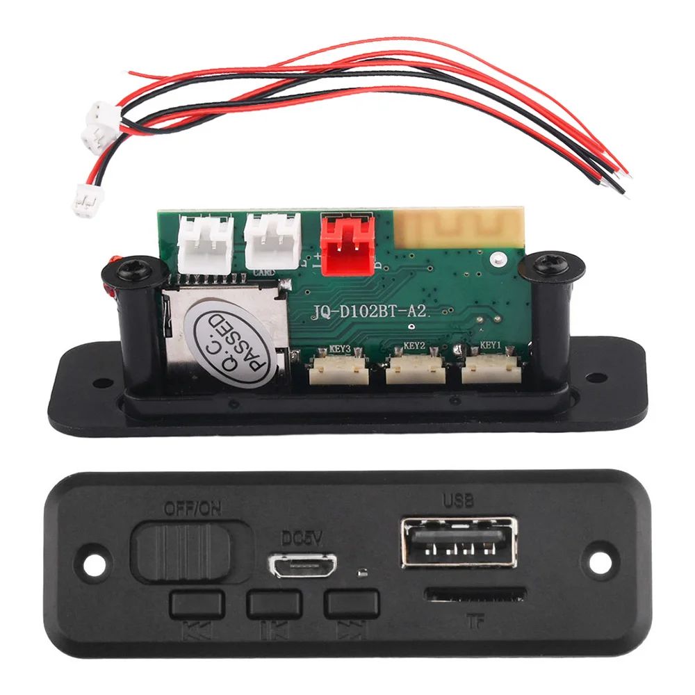 2*3w Verstärker Bluetooth MP3 Decoding Board Modul MP3 WAV Decoding Board Modul Unterstützung TF USB Aux Freis prec heinrich tung