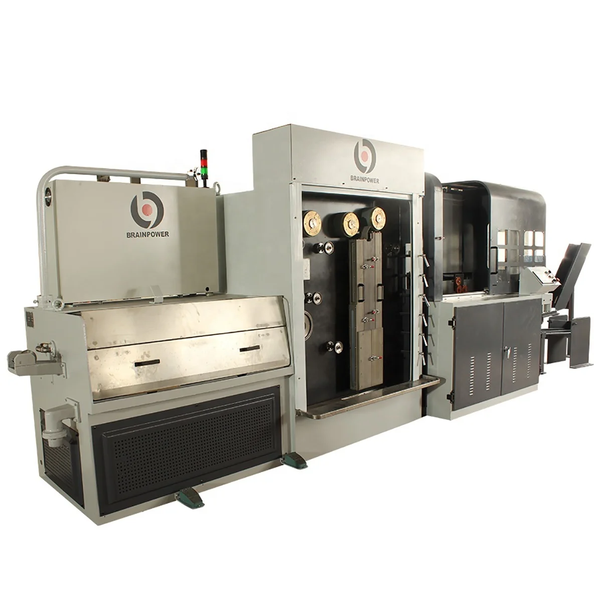 Hot Sale PLC Copper Wire Production Line Fully Automatic Dual Reel Take up Fine Wire Drawing Machine with Annealing