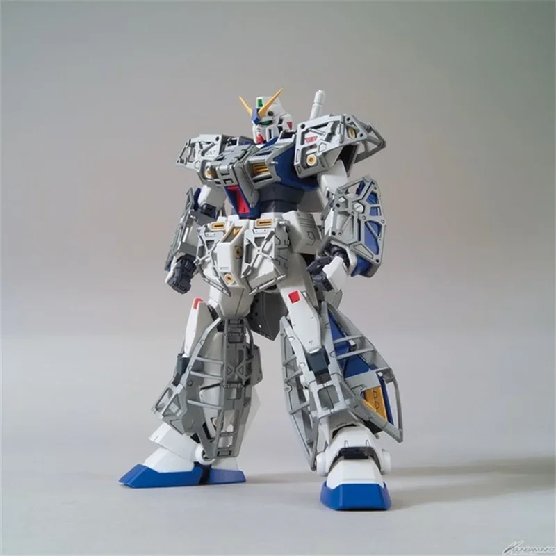 Bandai Gundam ชุดอะนิเมะ MG 1/100 NT-1 VER 2.0 Alex ตัวเลขการกระทําสะสมเครื่องประดับของขวัญของเล่นสําหรับเด็ก