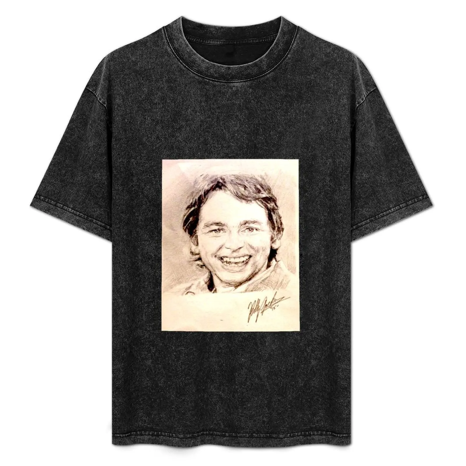 John Ritter T-Shirt Modern Print Casual T-Shirt