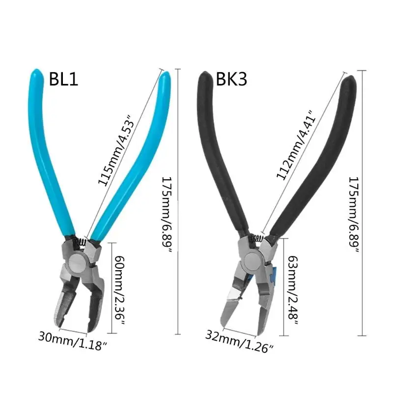 Puller Plier Car Trim Pliers Push Retainer Rivet Trim Clip Clips Panel Remover Q81C