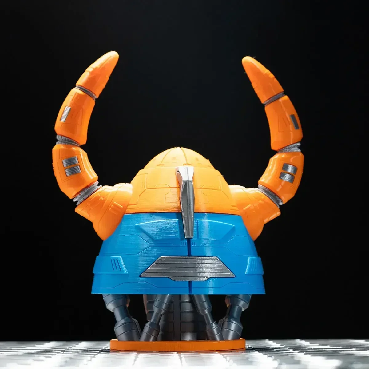 3D Printed Transformation Unicron Head Model - Fully Assembled Collectible Toy