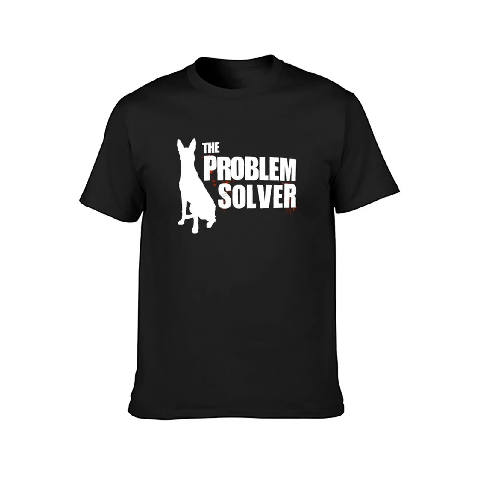 The Problem Solver Cool Belgian Malinois Gift T-Shirt graphics kawaii clothes quick drying cute tops men graphic t shirts