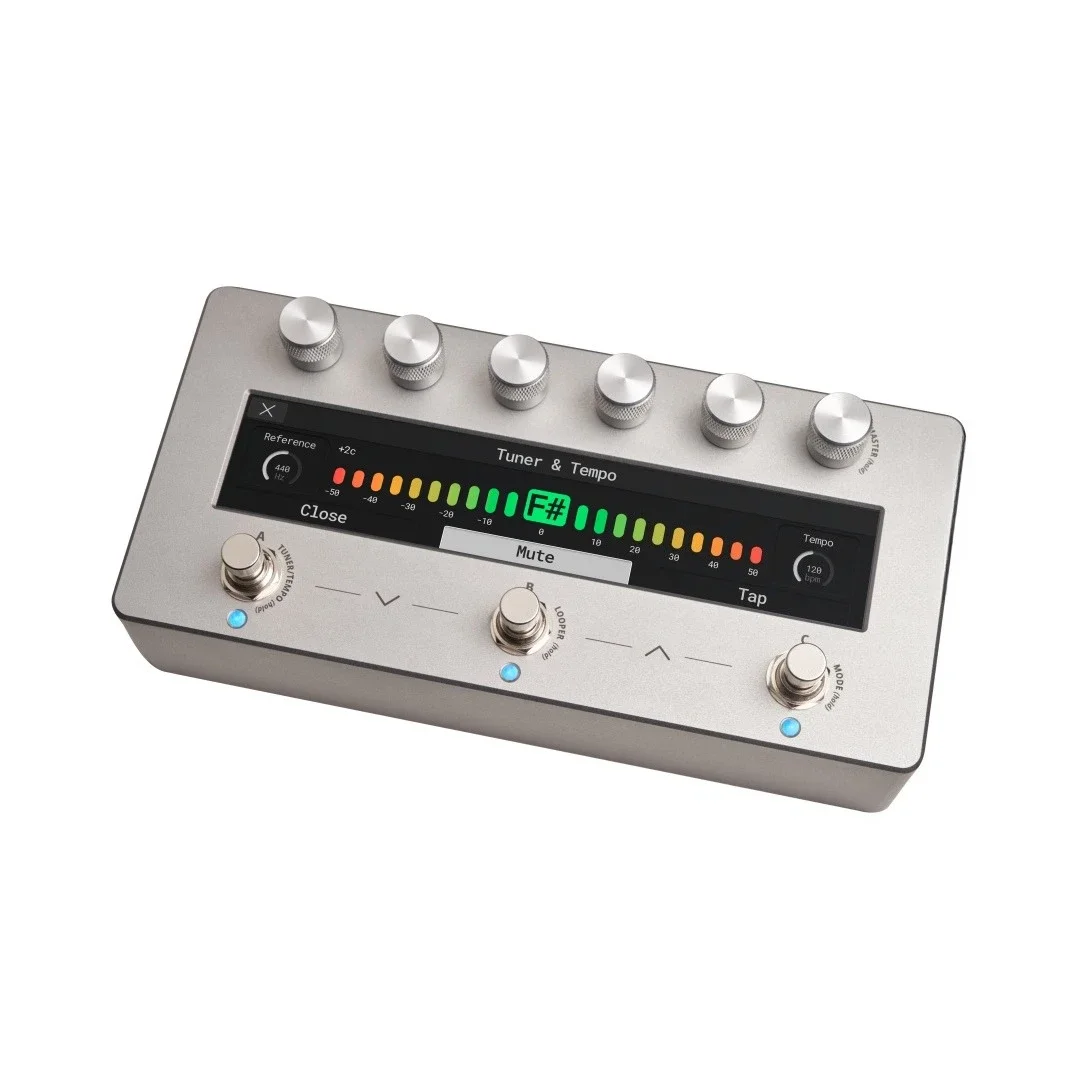Electric bass touch screen, comprehensive effects instrument tool parts