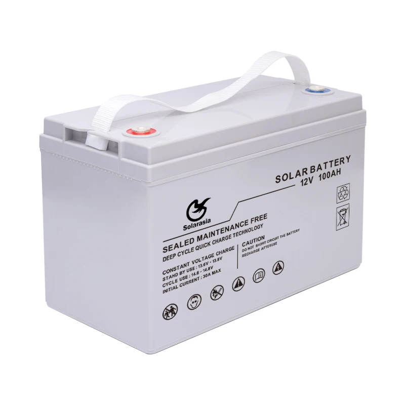 Solar 12V GEL Battery in 100AH 200AH 250AH For Solar Panel Battery System