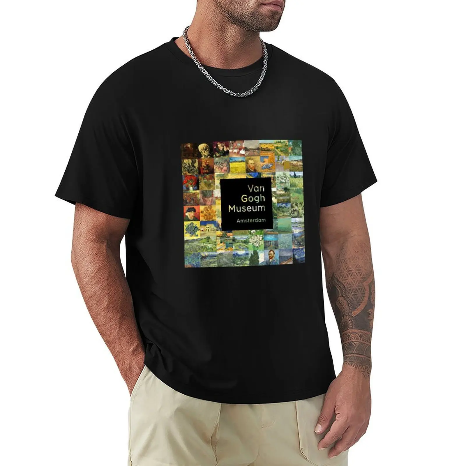 Van Gogh Museum Remake T-Shirt cotton t shirts man 100% T-Shirt