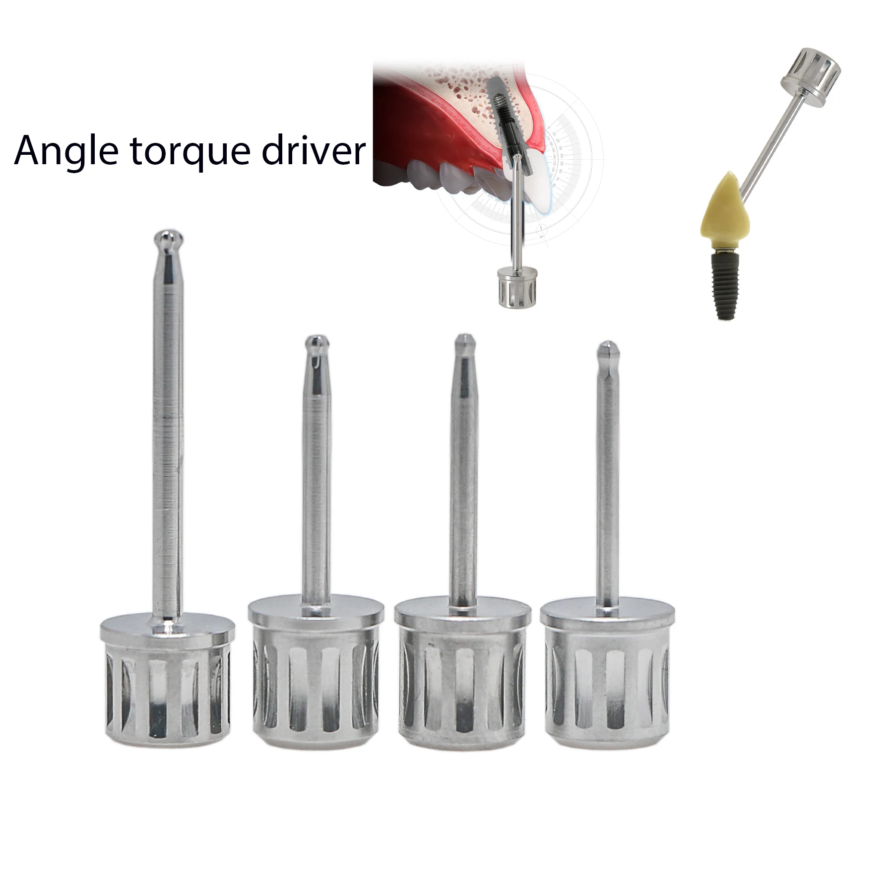 Отвертка для зубного имплантата ASC, инструмент для отвертки угла крутящего момента для Nobel Straumann Hiossen 3i MIS Astra
