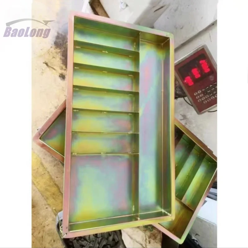 Large pump Injector Parts Sorting and Storage Metal Box Maintenance Tools