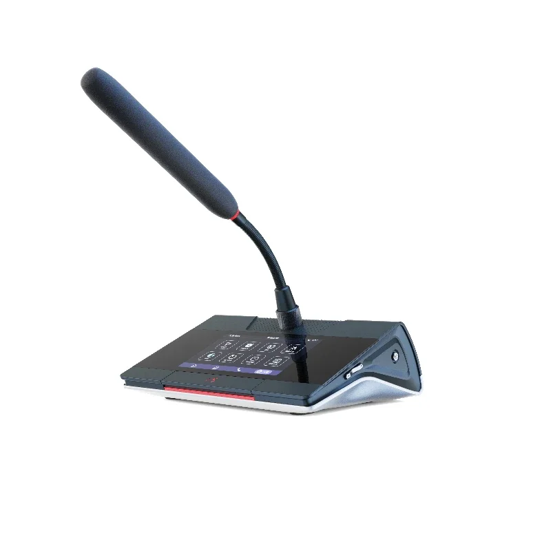 Digital Network Delegate Meeting Microphone with Dual Mic Core for Auditoriums