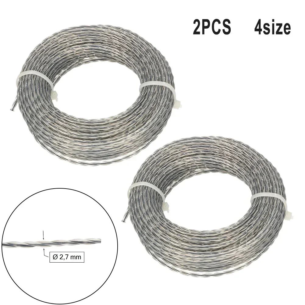 

2rolls 15M(30M) Trimmer Lines KOTARBAU= Mowing Line For Hand-held Electric Trimmers And Brushcutters Outdoor Garden Tools Parts
