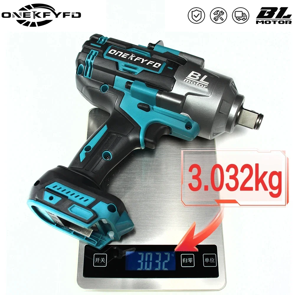 2100N.M Brushless Electric Impact Wrench Drill For Trucks 3/4