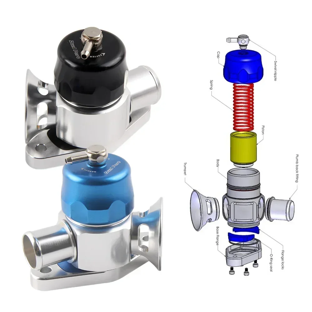 Dual Port Dump Blow off Valve for Nissan Skyline R32 GT-R RB26 Stagea Performance Turbocharged Engine Air Valve