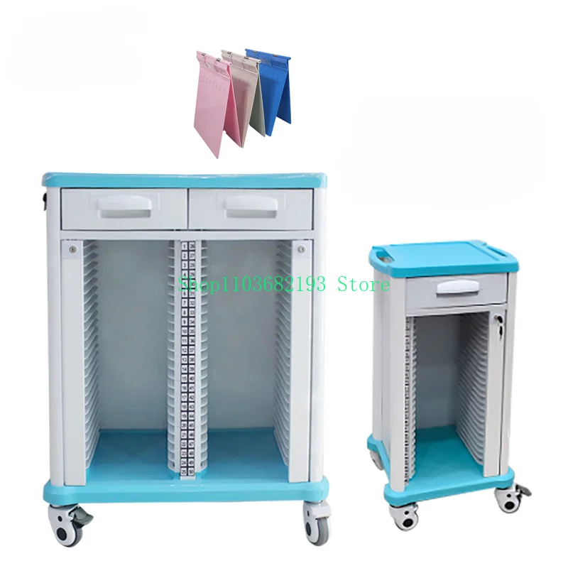 

Factory Direct Sales ABS Filing Cabinet, Cart Folder File Cart, Mobile Cart with Lock Silent Wheel